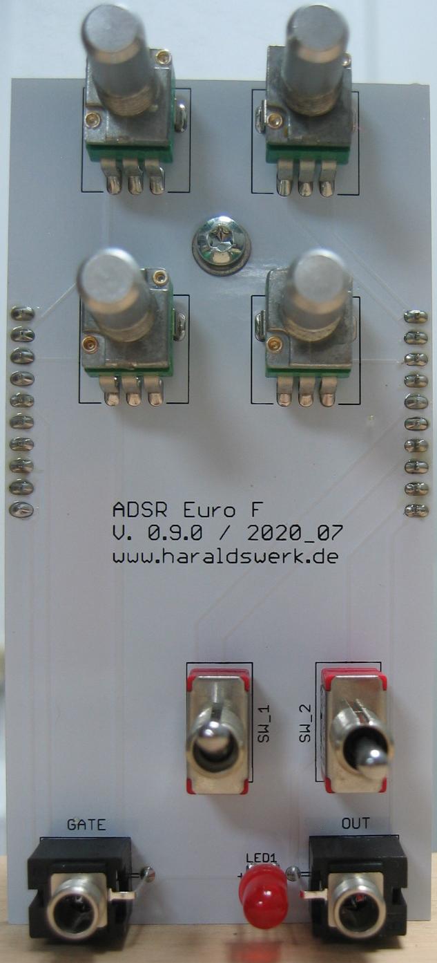 ADSR populated control PCB