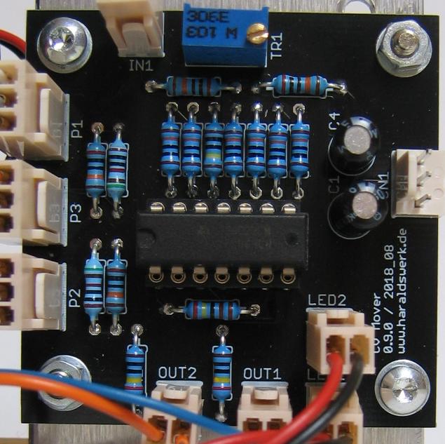 CV Mover populated PCB