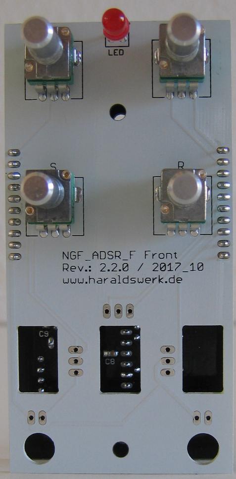 NGF ADSR populated front PCB