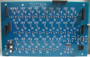 Bark Scanning Filter PCB C scanner unit front view.