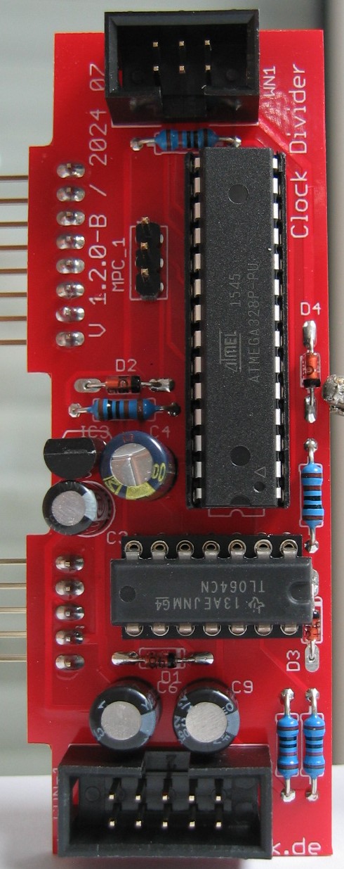 Divider 2..8 and Prime 11..31 populated main PCB