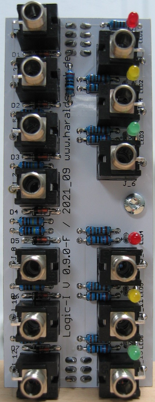 Logic I populated control PCB