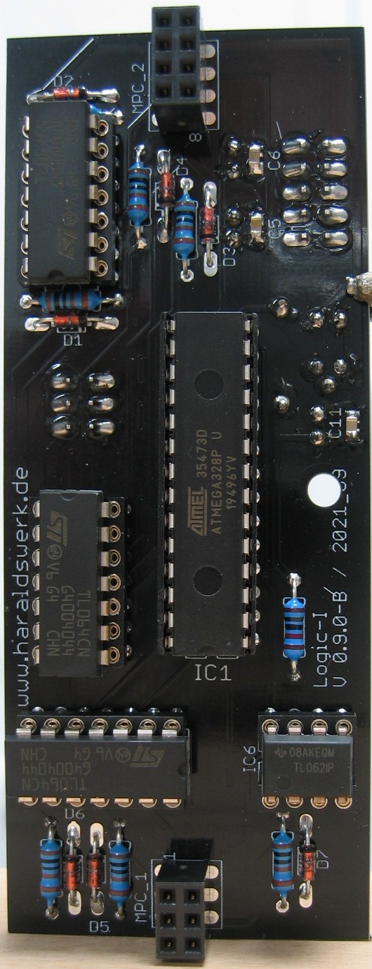 Logic I populated main PCB