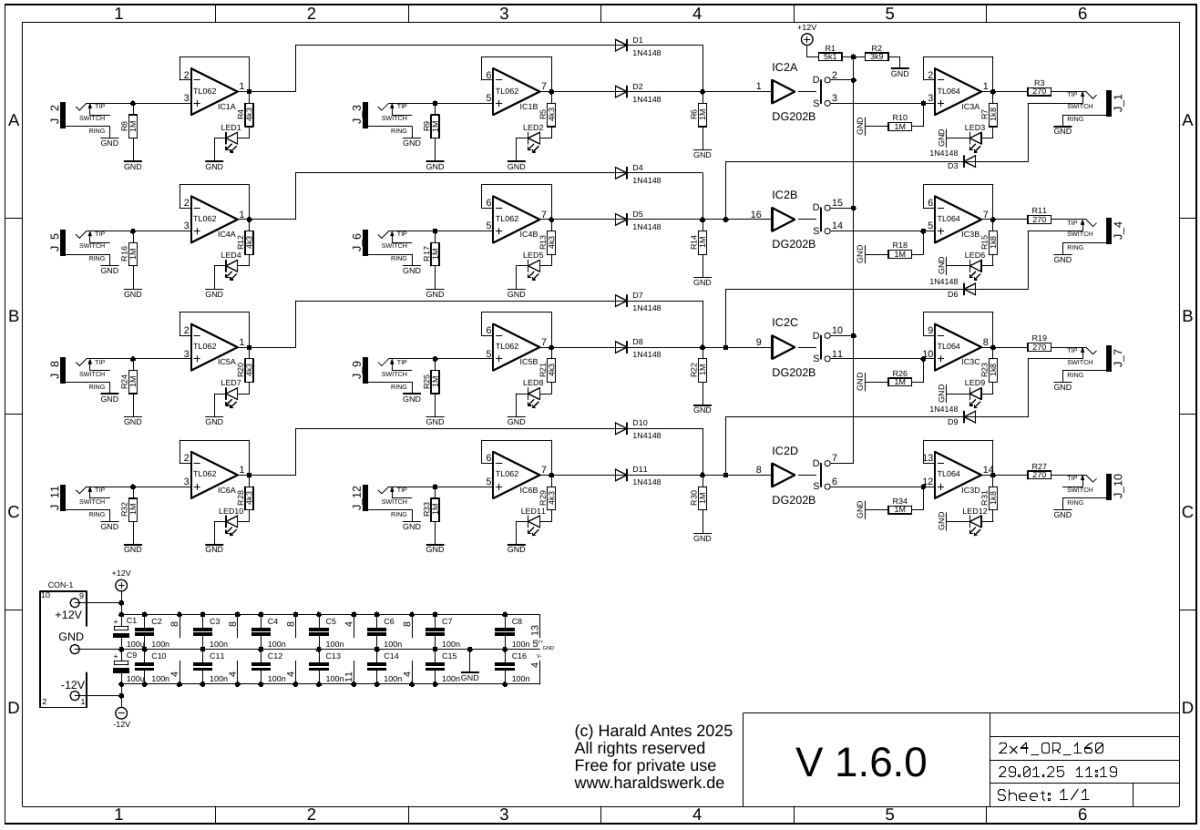 OR control board schematic