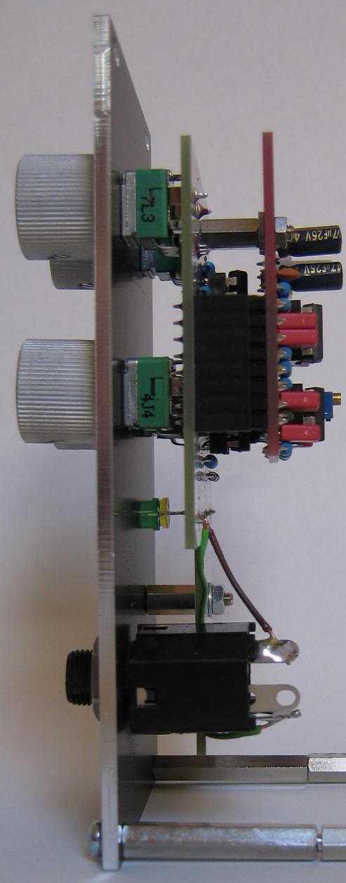 Output module: side view