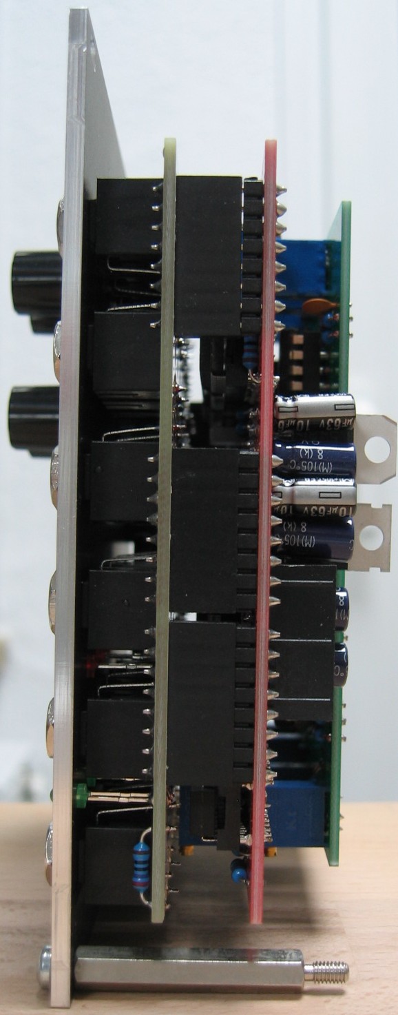 Trapezoid quadrature LFO side view