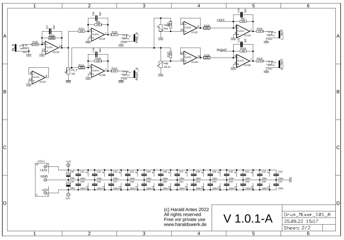 Drum Mixer schematic 02 control board