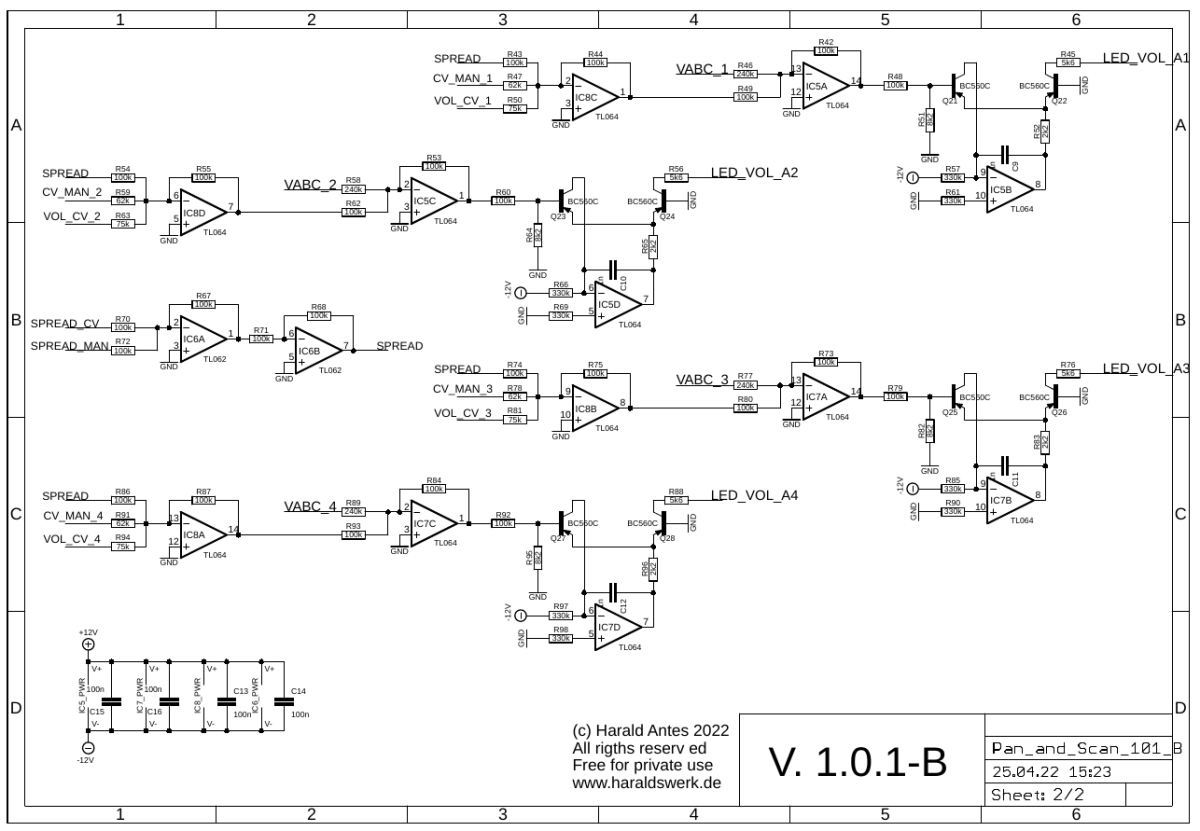 Pan and Scan schematic main board 01/02 