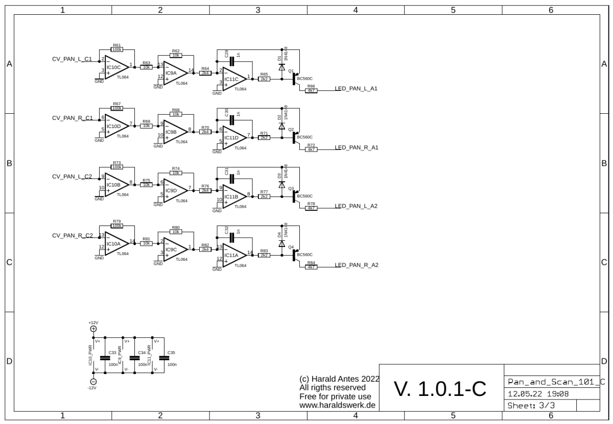 Pan and Scan schematic main board 02/01 