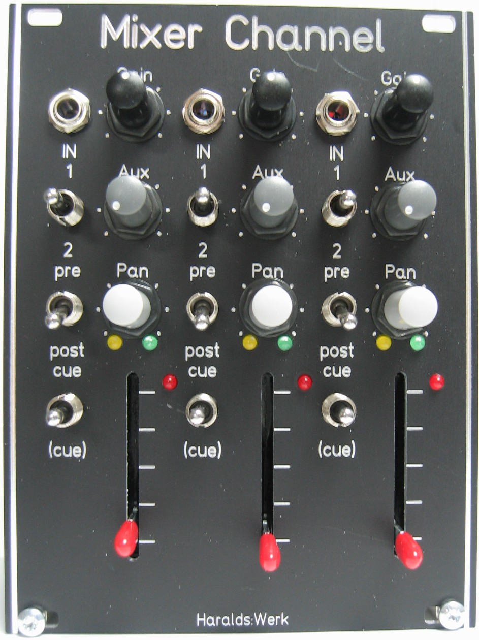 Performance Mixer Channel front view