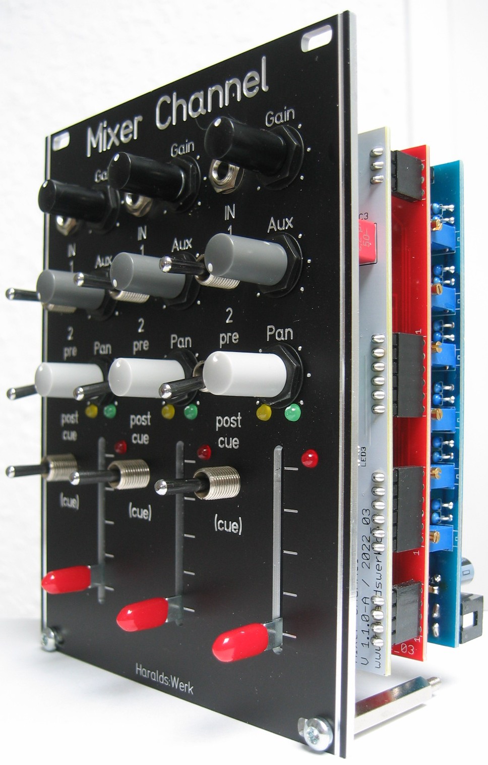Performance Mixer Channel front half view