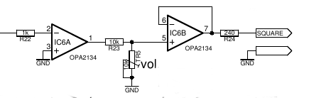 Saw to square schematic