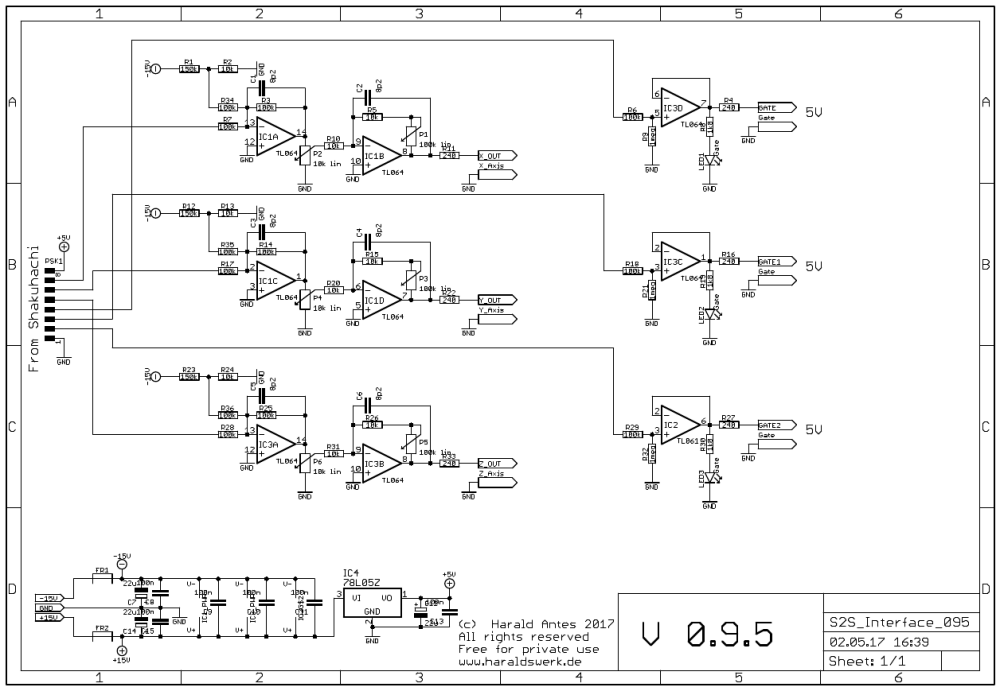 E shack interface schematic