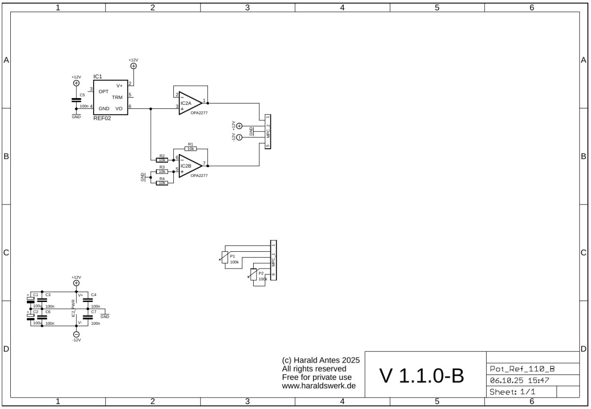 Breadboard Tool Pot Ref board schematic