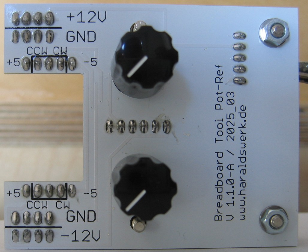 Breadboard Tool pot ref front PCB