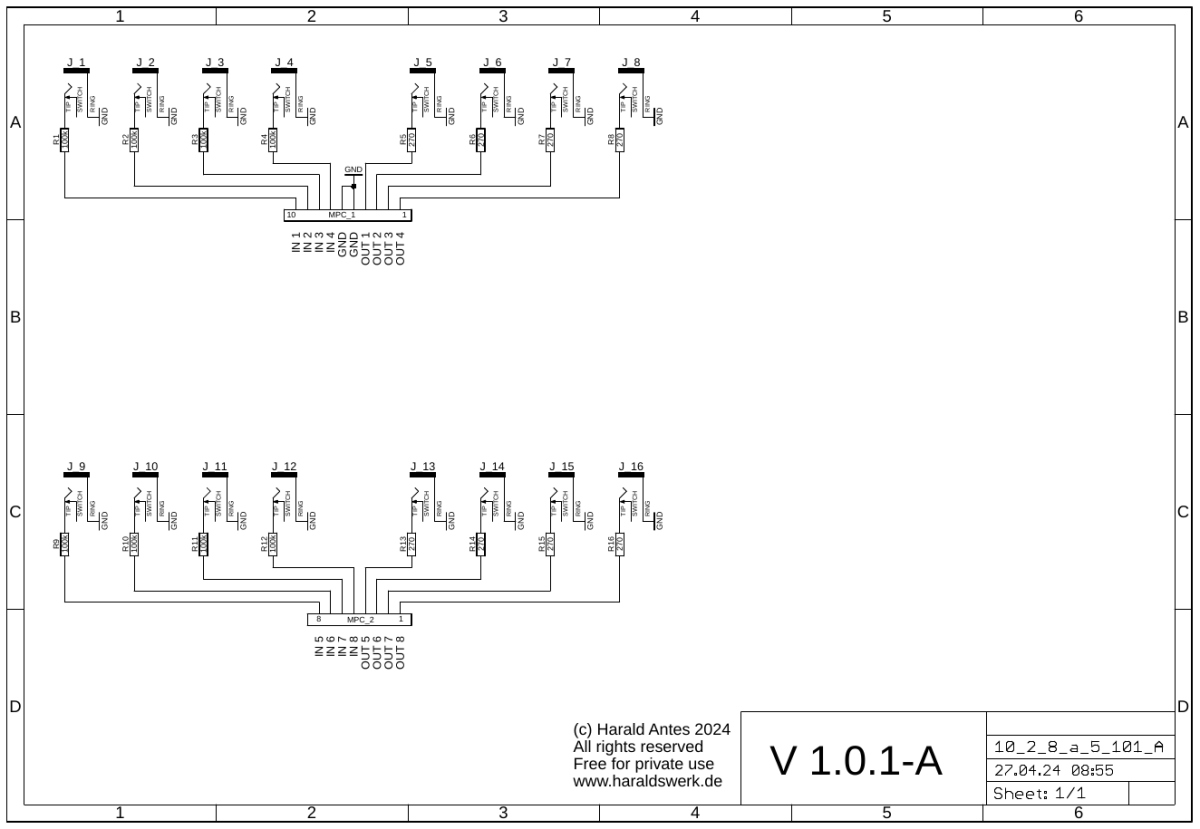 10V to 5V and 10V to 8V schematic control board