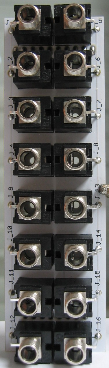 10V to 5V and 10V to 8V populated control PCB front