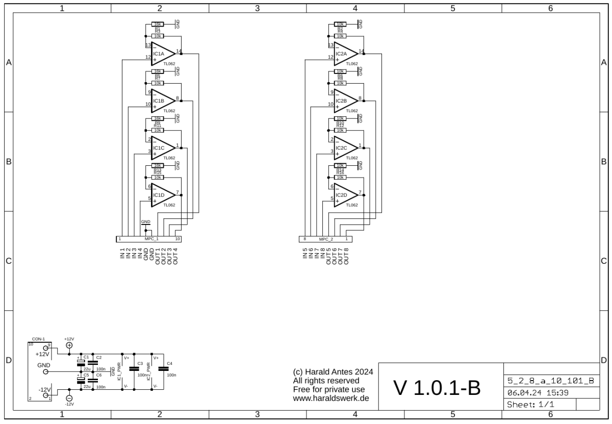 5V to 8V and 5V to 10V schematic main board