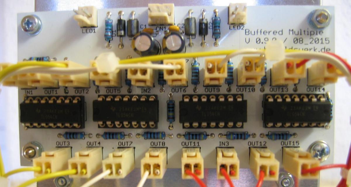 Buffered Multiple populated PCB