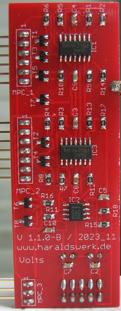Double Volts populated main PCB