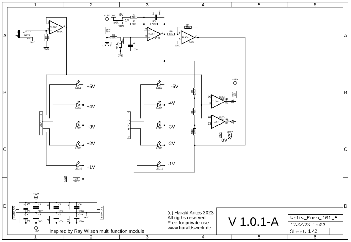 Double Volts schematic control board 01