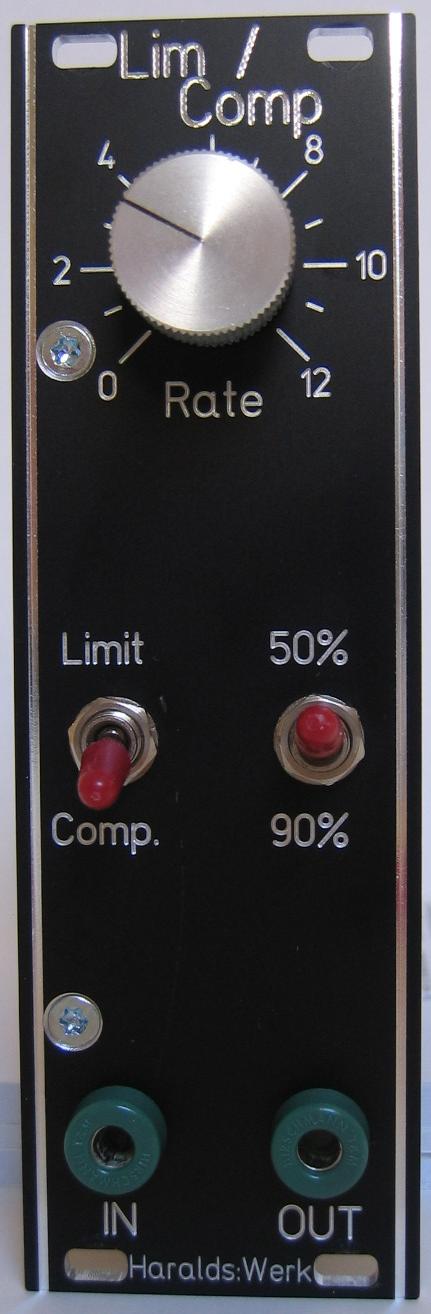 Limiter - Compressor: front view