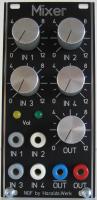 NGF project Mixer faceplate flat