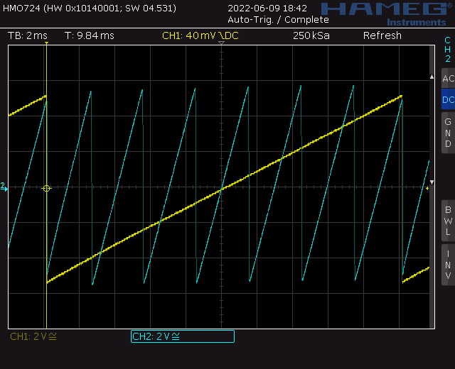 Harmonic Oscillator calibration