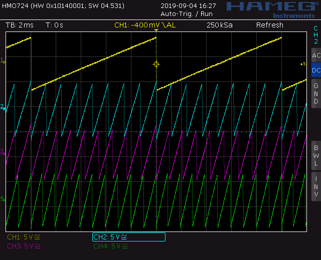 Harmonic Oscillator screenshot saw waveforms