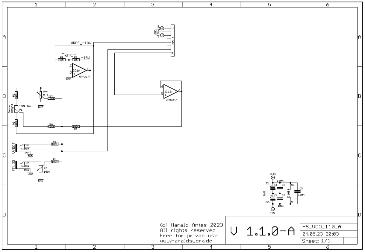 High speed VCO schematic control board 01