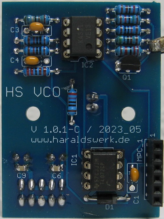 High speed VCO populated main PCB 02