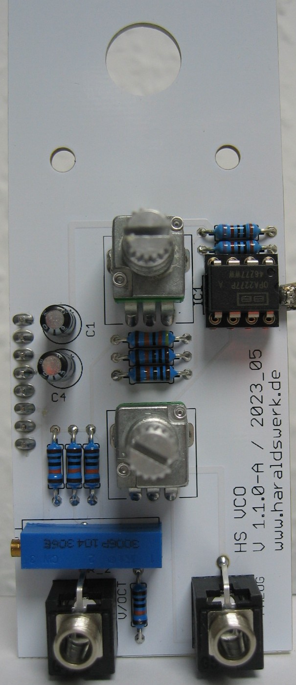 High speed VCO Populated control PCB