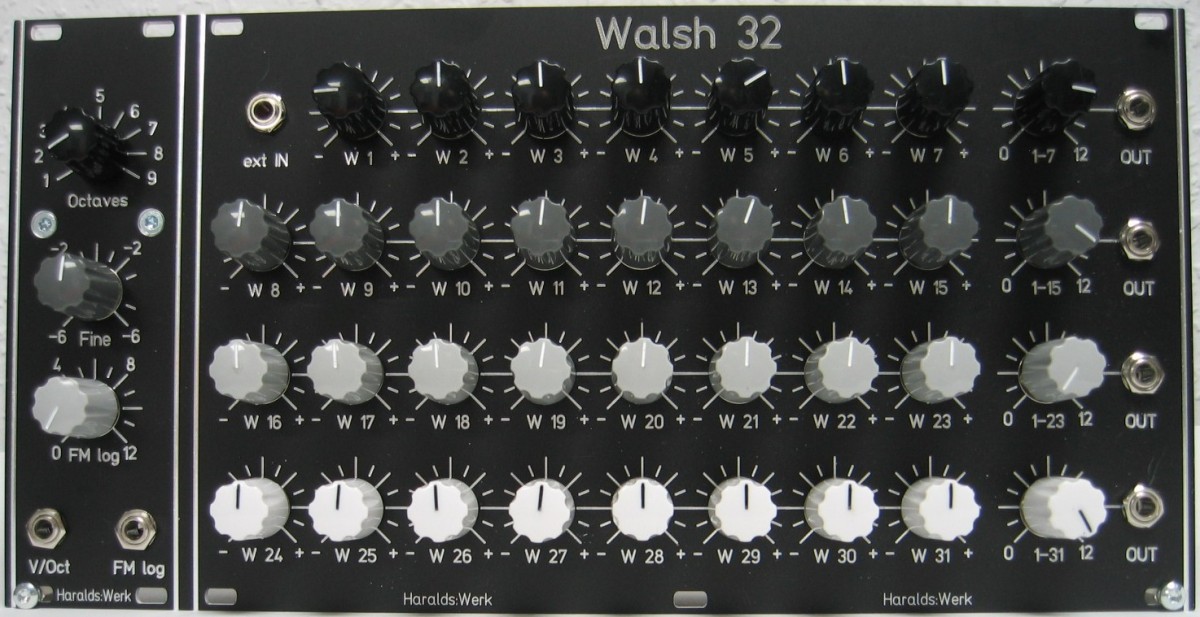 Walsh 32 Function Generator front view